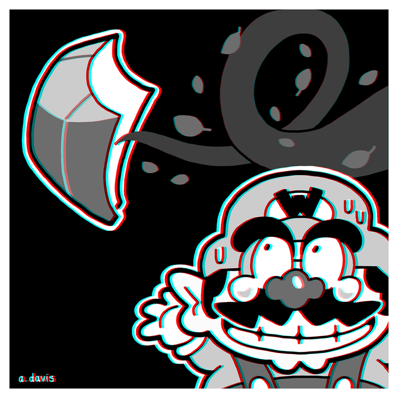 Illustration for article titled 3D Video Game Art That Looks Good Even Without Glasses